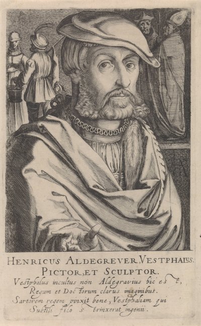 Portrait de Heinrich Aldegrever - Simon Frisius