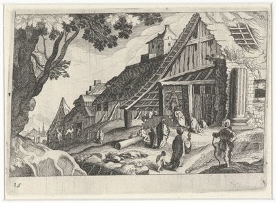 Vue de la ville avec l