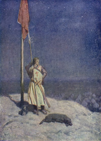 Illustration pour Le Talisman de Sir Walter Scott - Simon Harmon (after) Vedder