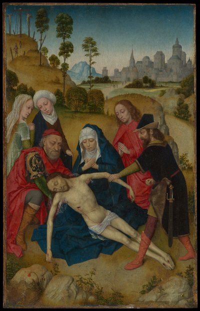Die Beweinung Christi - Simon Marmion