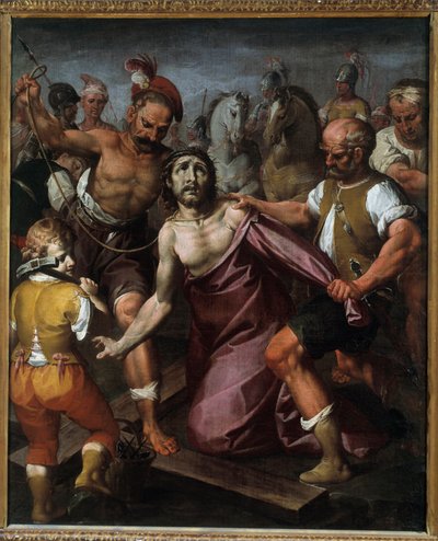 Le Christ dépouillé de ses vêtements - Simone Barabino