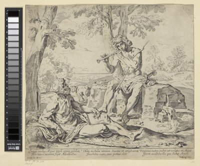 Mercure et Argus - Simone Cantarini