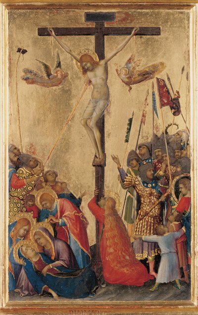 Calvaire, du Polyptyque Orsini - Simone Martini