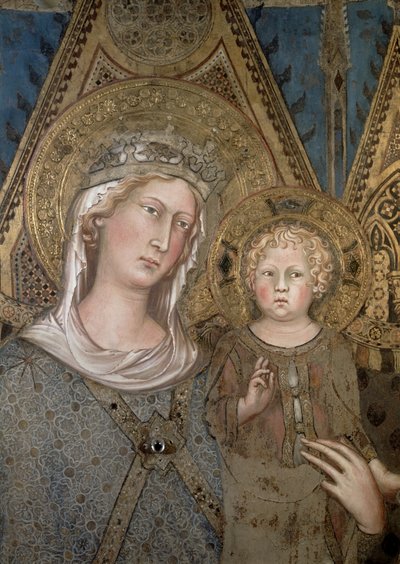 Maesta, (détail) - Simone Martini
