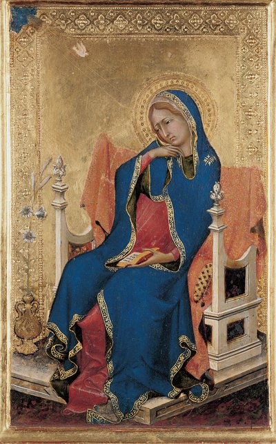 Marie, du Polyptyque Orsini - Simone Martini
