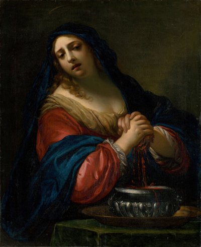 Sainte Praxède, vers 1650 - Simone Pignoni