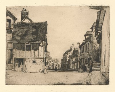 Un village normand - Sir David Young Cameron