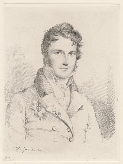 S.A.R. le Prince Léopold, oncle de la Reine Victoria - Sir George Hayter