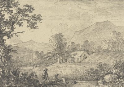 Deux figures au bord d