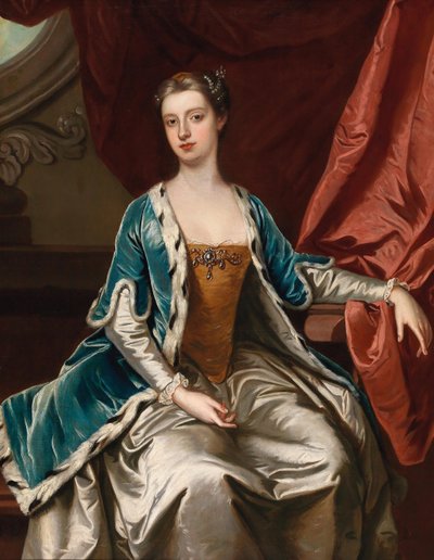 Portrait de Lady Mary Wortley Montagu 1689-1762 - Sir Gotfrey Kneller