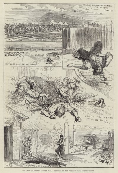 La guerre, massacres à Yeni Zara - Sir John Charles Robinson