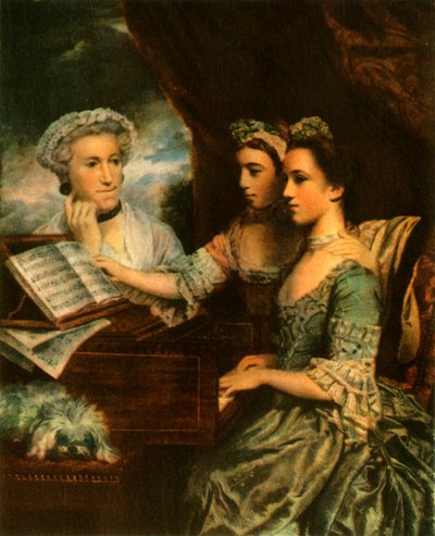 Mme Paine et ses Filles - Sir Joshua Reynolds