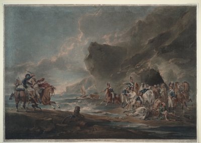 Contrebandiers vaincus, 1795-1798 - Sir Peter Francis Bourgeois