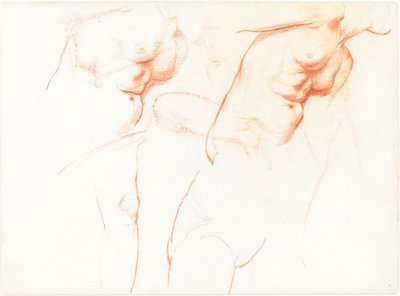 Études pour "Les Vierges Sages et Folles" [recto] - Sir William Blake Richmond