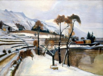 Paysage hivernal - Siro Penagini