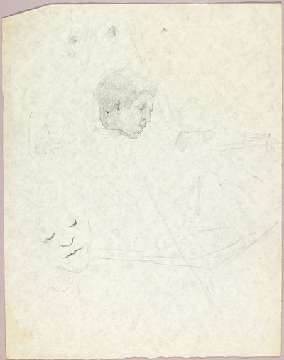 Garçon dans un fauteuil - Solon H. Borglum