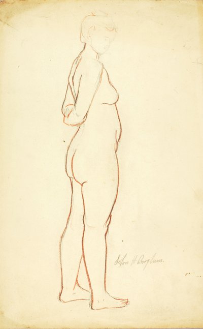 Nude - Solon H. Borglum