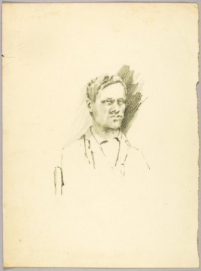 Étude de portrait - Solon H. Borglum