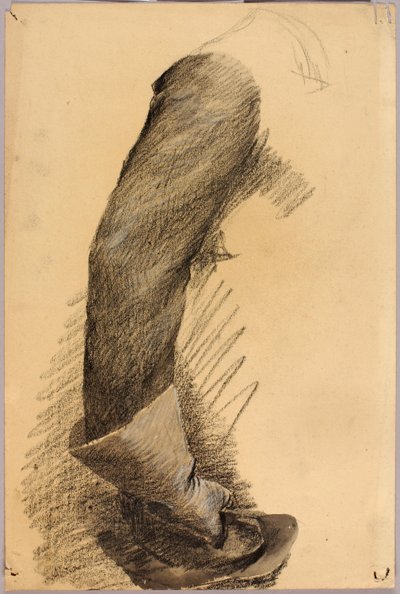 Bras droit, étude pour la statue équestre - Solon H. Borglum