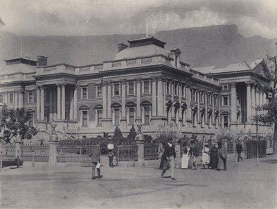 Houses of Parliament, Le Cap (photo n/b) - South African Photographer