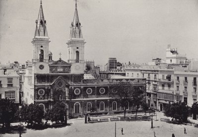 Cadix : Plaza de la Constitución (photo n/b) - Spanish Photographer