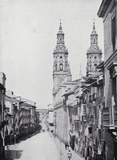 Calle Del Mercado, Logrono (photo n/b) - Spanish Photographer