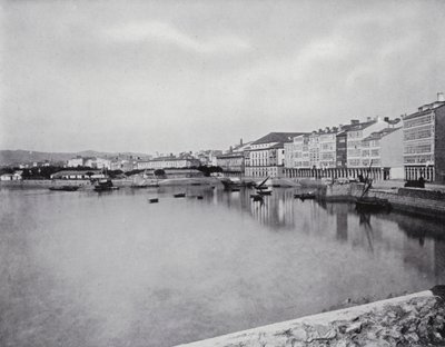 Coruna, Vue générale (photo n/b) - Spanish Photographer
