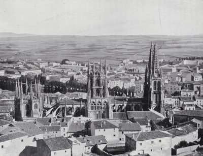 Vue générale de Burgos (photo n/b) - Spanish Photographer