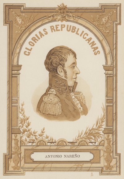 Antonio Narino, leader militaire et politique colombien - Spanish School
