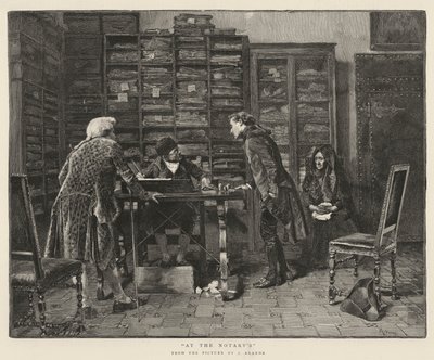 Chez le notaire - Spanish School