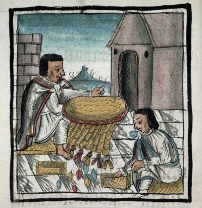 Codex de la conquête du Mexique : méthode de conservation des aliments contre la faim - Spanish School
