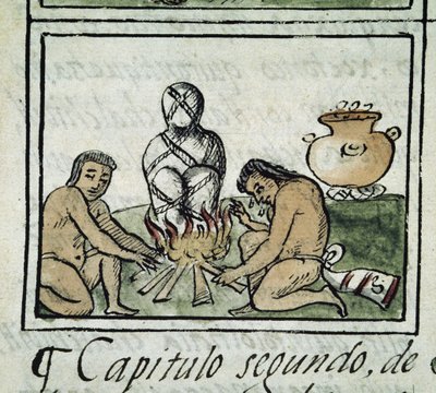 Codex de la conquête du Mexique : momification d