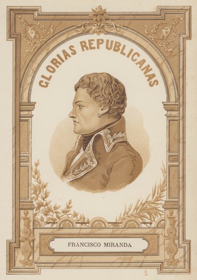 Francisco de Miranda, leader militaire et révolutionnaire vénézuélien - Spanish School