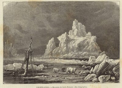 Groenland - Montagne de glace flottante - Spanish School