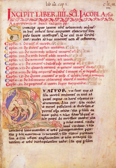 Initiale historiée 