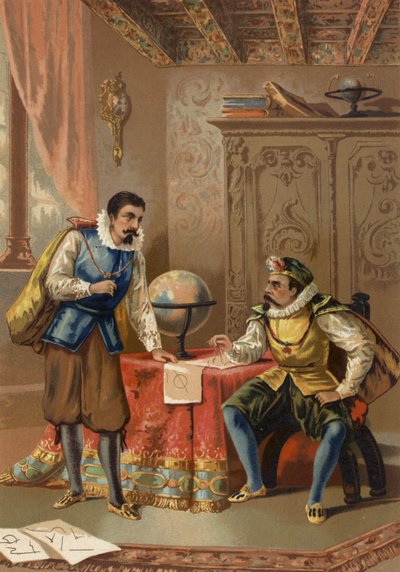 Johannes Kepler et Tycho Brahe à l
