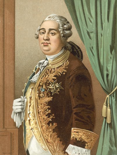 Roi Louis XVI de France - Spanish School