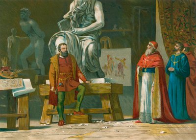 Le Pape Jules II visite l