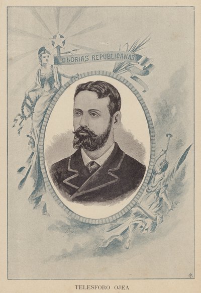 Telesforo Ojea y Somoza, éditeur et orateur républicain espagnol - Spanish School