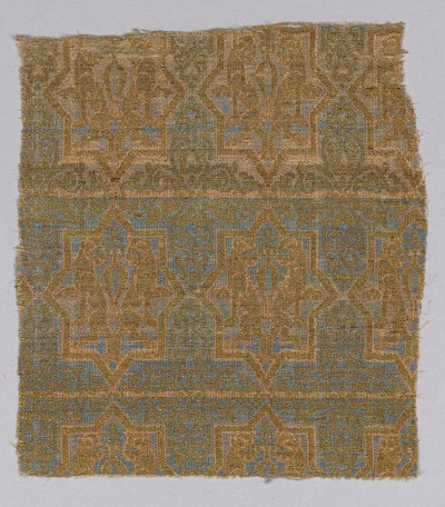 Fragment de textile de la chasuble de San Valerius - Spanish School