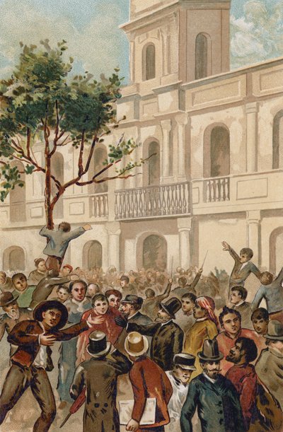 Soulèvement contre le président Juarez Celman d