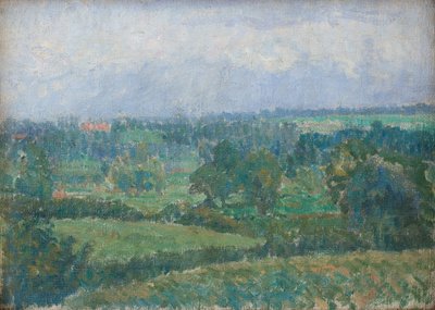 Paysage de campagne, vers 1909-10 (huile sur toile) - Spencer Frederick Gore