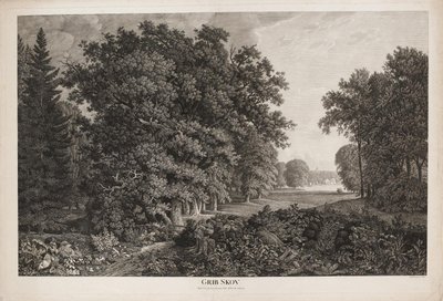 Forêt de Grib avec vue sur le lac Esrum vers Fredensborg - Søren Henrik Petersen