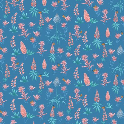 Motif de prairie alpine - Stacy Hsu