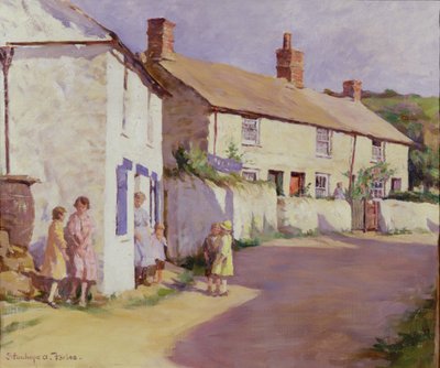 Scène de village, Newlyn - Stanhope Alexander Forbes