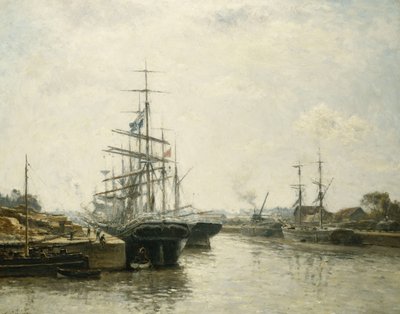 Le bassin de Caen - Stanislas Victor Edouard Lepine