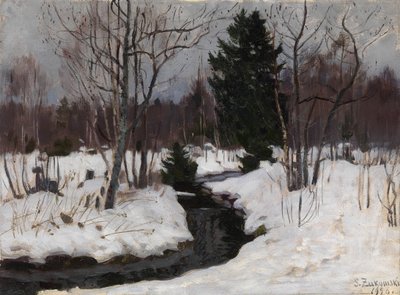 Début du printemps, 1926 - Stanislav Julianovic Zukovskij