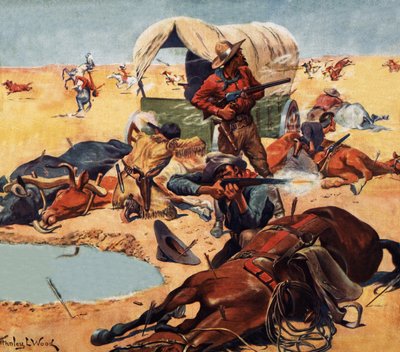 Cowboys et indiens - Stanley L. Wood