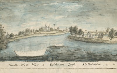 Batchacre Park: dessin teinté - Stebbing Shaw