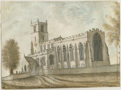 Église de Checkley, nd [1762-1802] - Stebbing Shaw